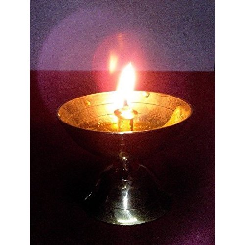 Puja Cotton Wicks Religous Long Jyot Bati Akhand Oil Lamp Diya Diwali Lighting G&D Good Friday Gift 